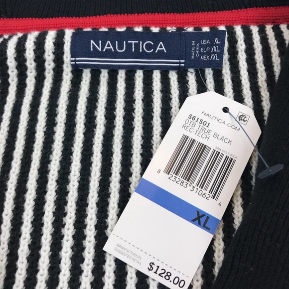 Nautica Mens Cardigan Sweater Button Front - Picture 5 of 7